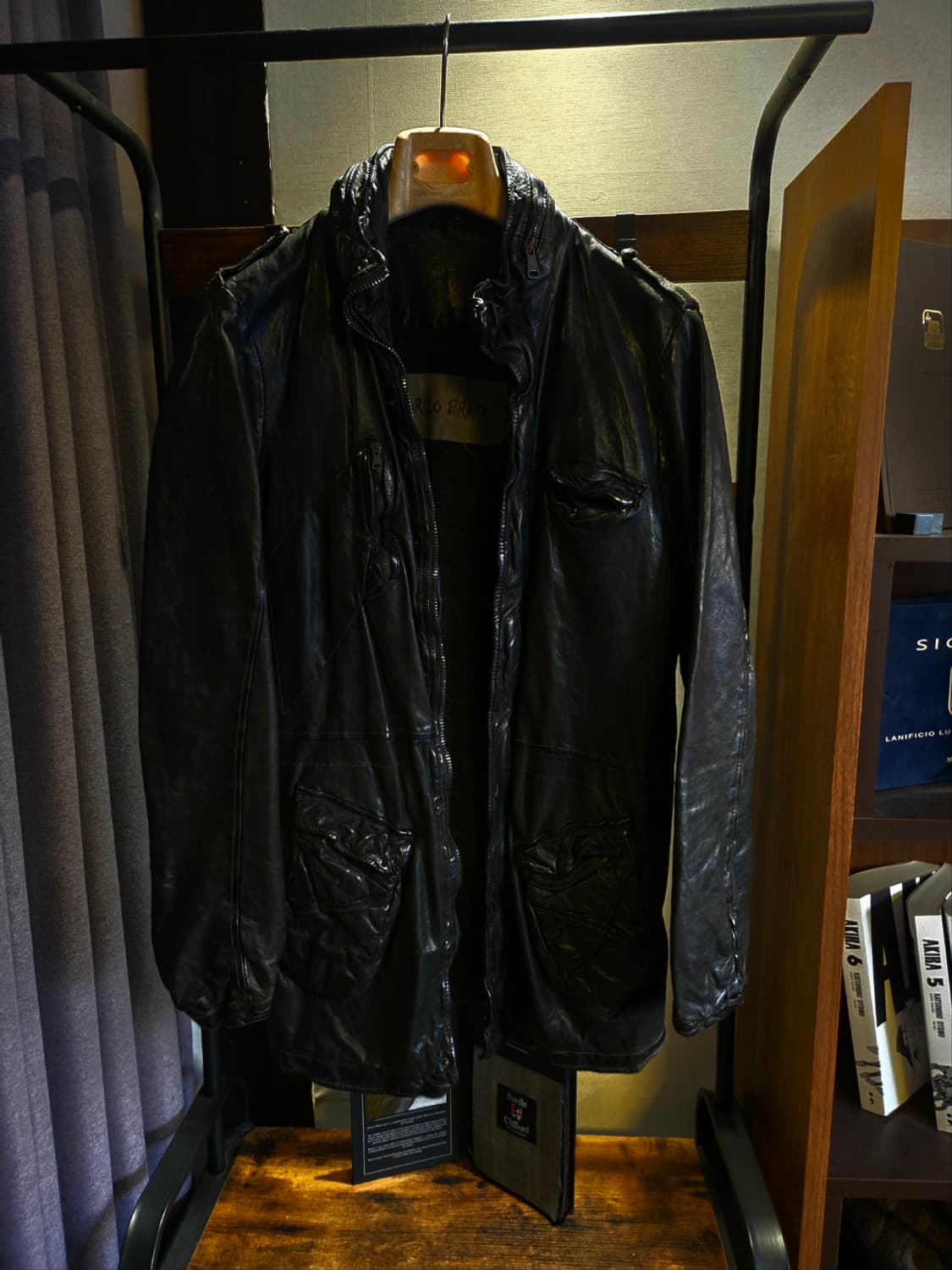 조르지오 브라토 램스킨 레더자켓 상품이미지1