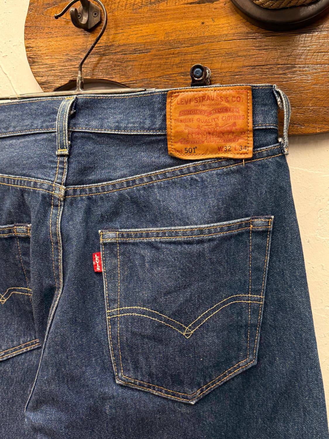 USA LVC 501 Big E Selvedge Denim Pants 상품이미지3