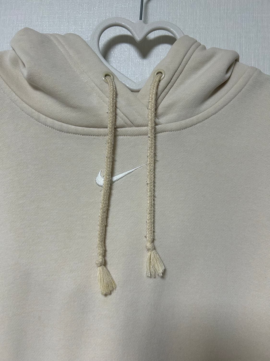 나이키 베이지 후드티 상품이미지4