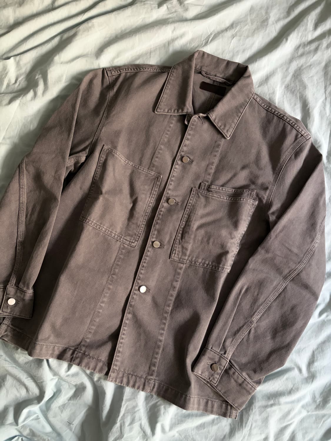 르메르 워크웨어 데님 오버셔츠 자켓 상품이미지3