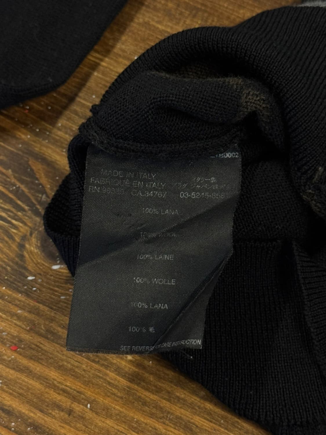 PRADA 프라다 아가일 니트 55~66 상품이미지10