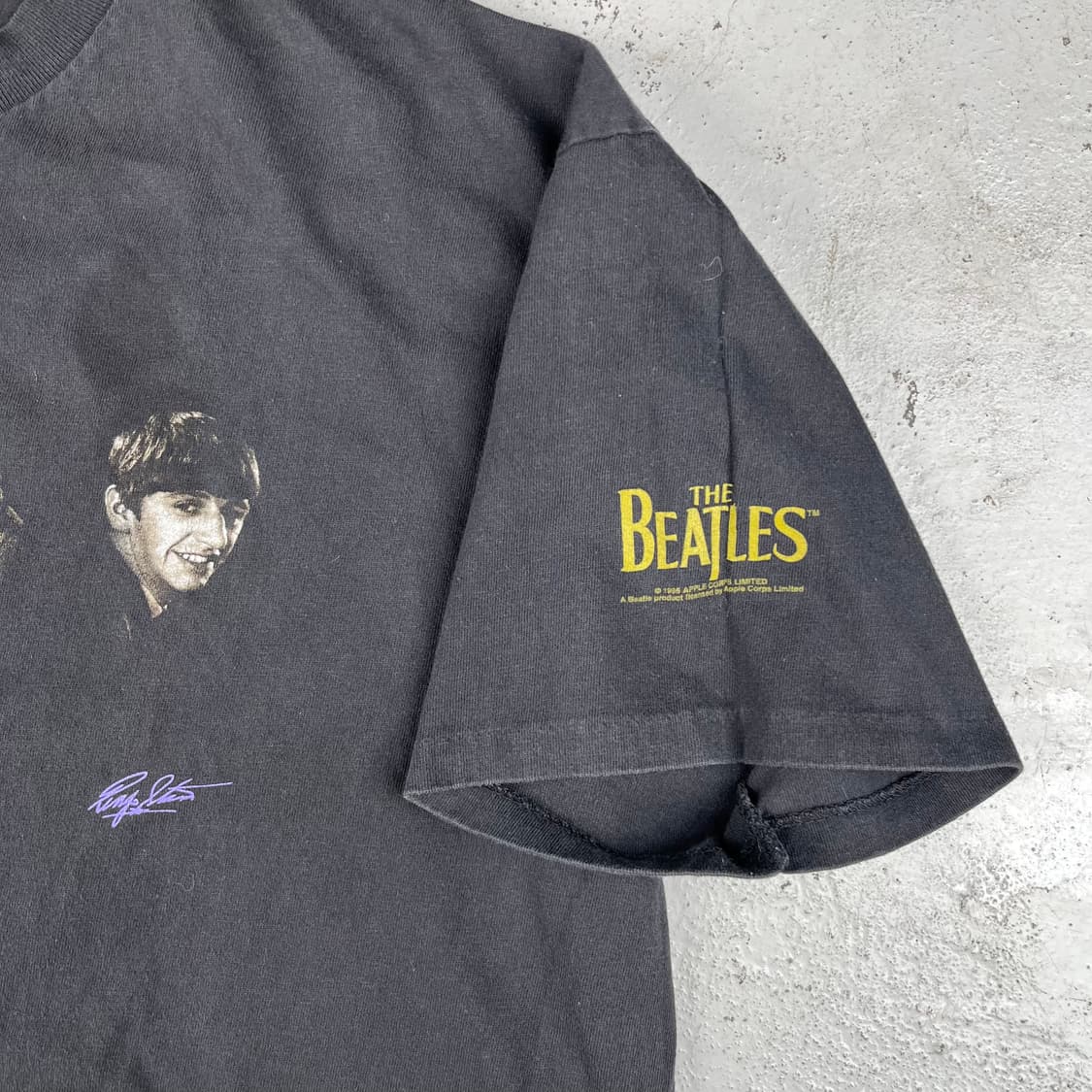 빈티지 비틀즈 밴드 반팔 상품이미지5