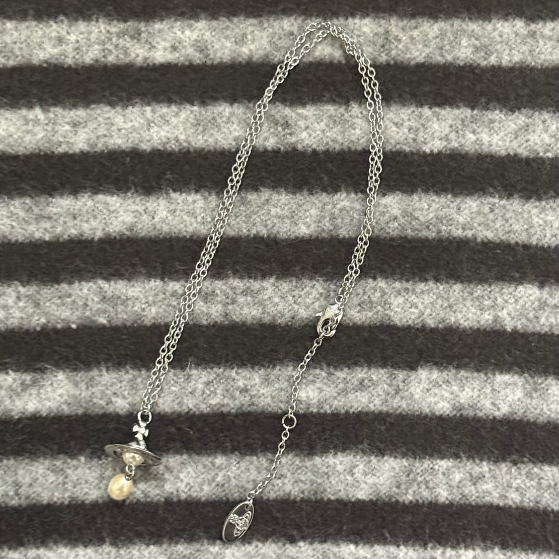 비비안웨스트우드 알렉사 진주 orb 목걸이 상품이미지2