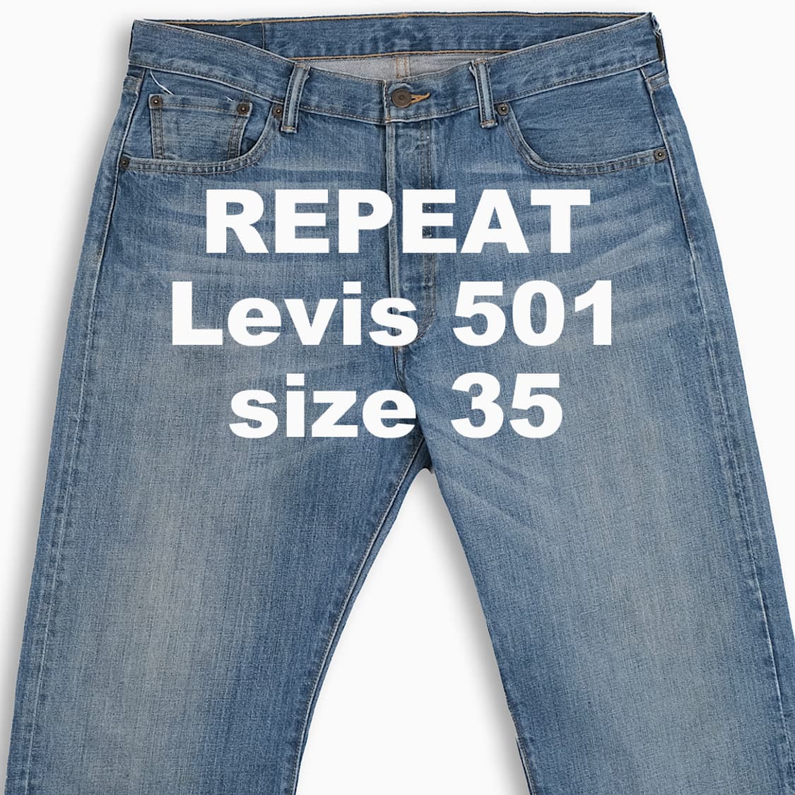 빈티지 리바이스 501 중청 35 인치 LV50136526 상품이미지1