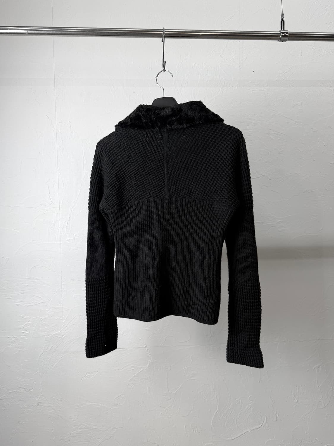 아르마니 익스체인지 퍼카라 니트 집업 상품이미지4