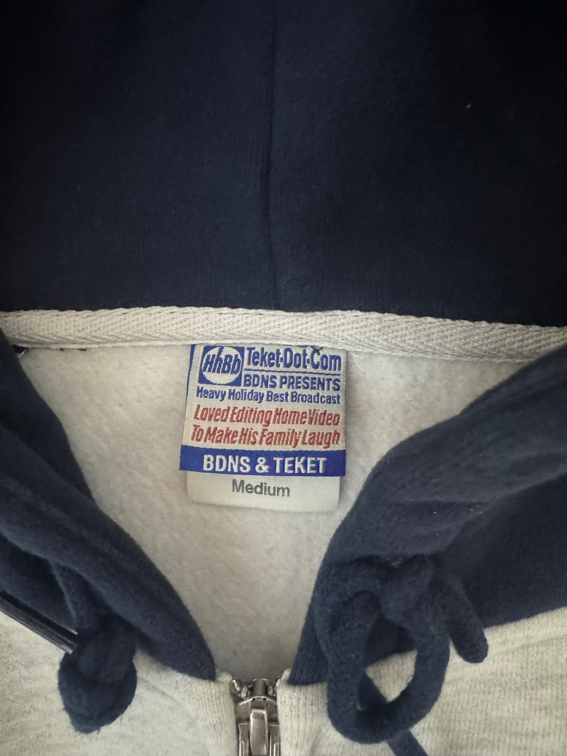 테켓x빠더너스 후드집업 상품이미지3