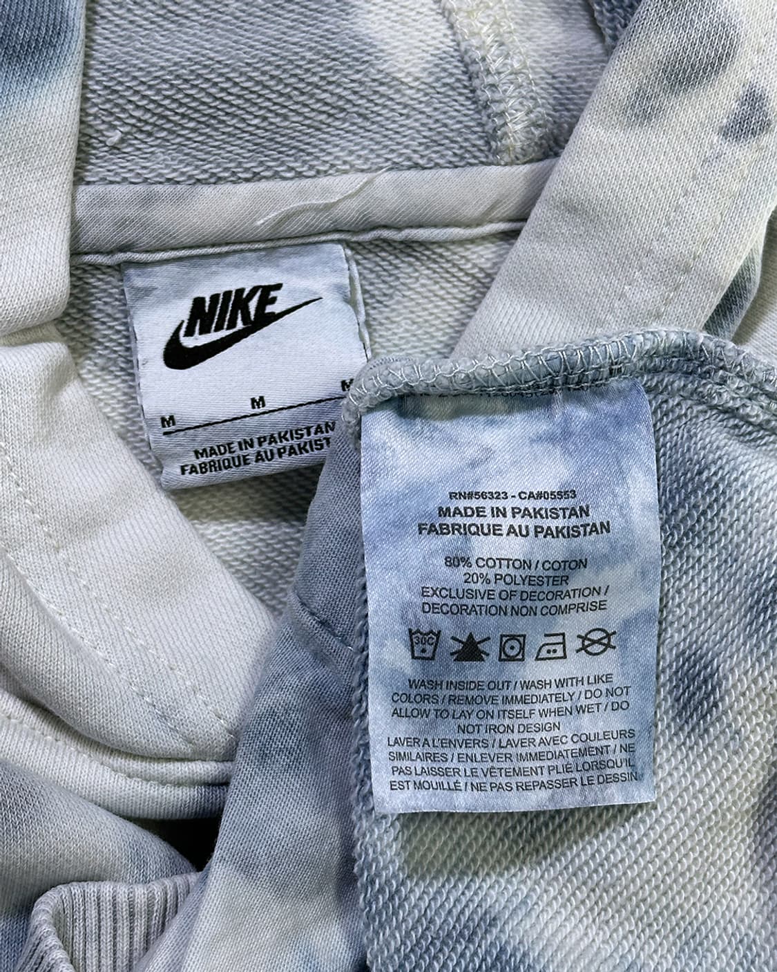 나이키 타이다이 후드티 상품이미지3