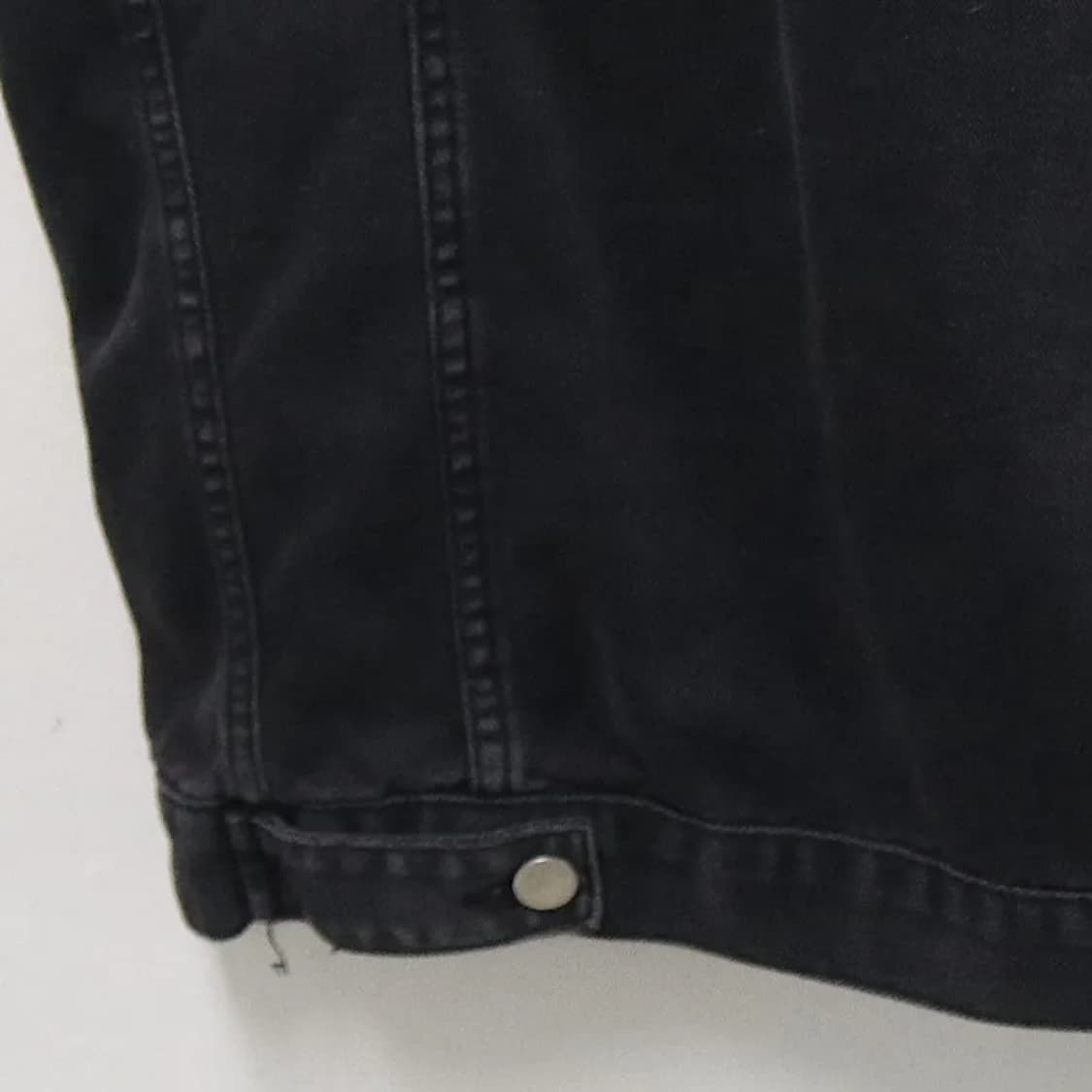 SPRAY 흑청 데님 베스트 61998 상품이미지5