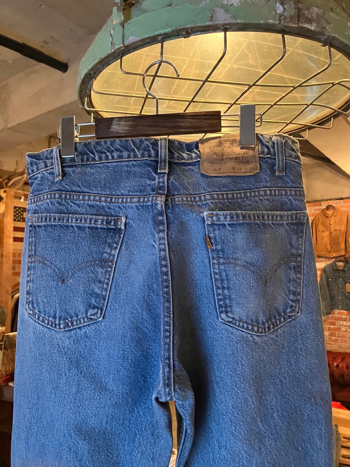 90s USA 빈티지 리바이스 517 부츠컷 데님 팬츠 상품이미지6