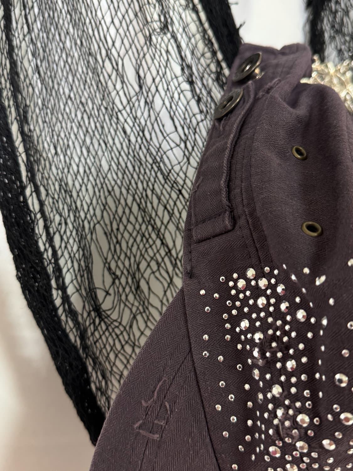 purple cubic cap 상품이미지2