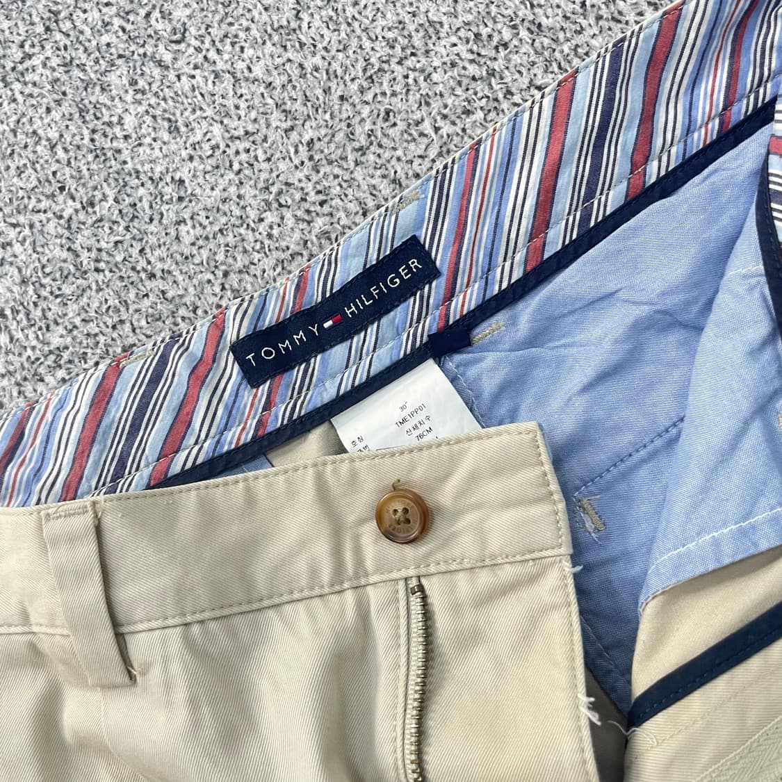 30 타미힐피거 와이드핏 턱 팬츠 0304S2 상품이미지2