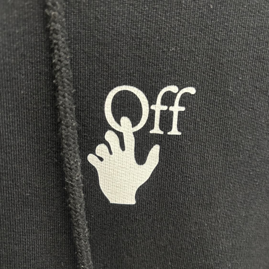 [M]오프화이트 마커에로우 후드티 상품이미지2