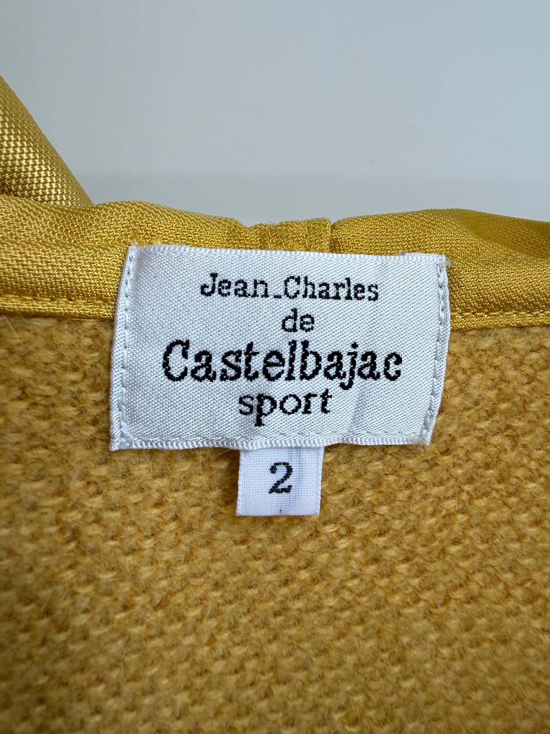 빈티지 CASTEL BAJAC (Made in Japan) 자수 아노락 상품이미지5