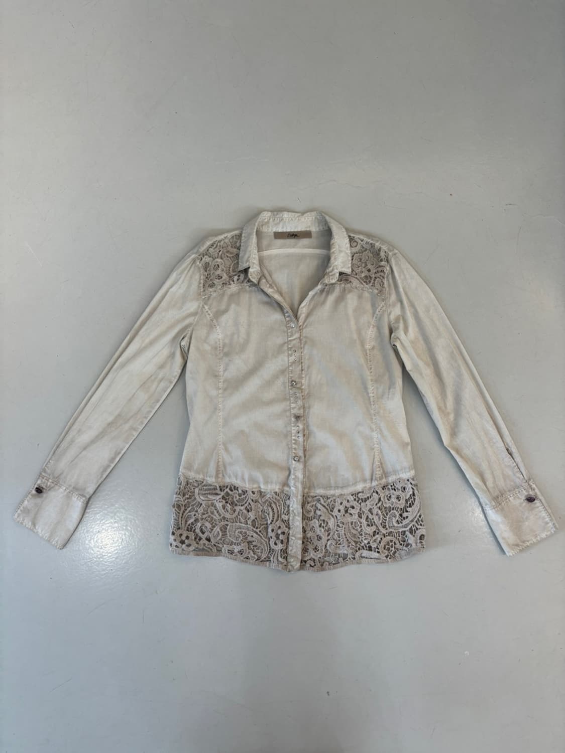 Bottega Lace Shirt 상품이미지2