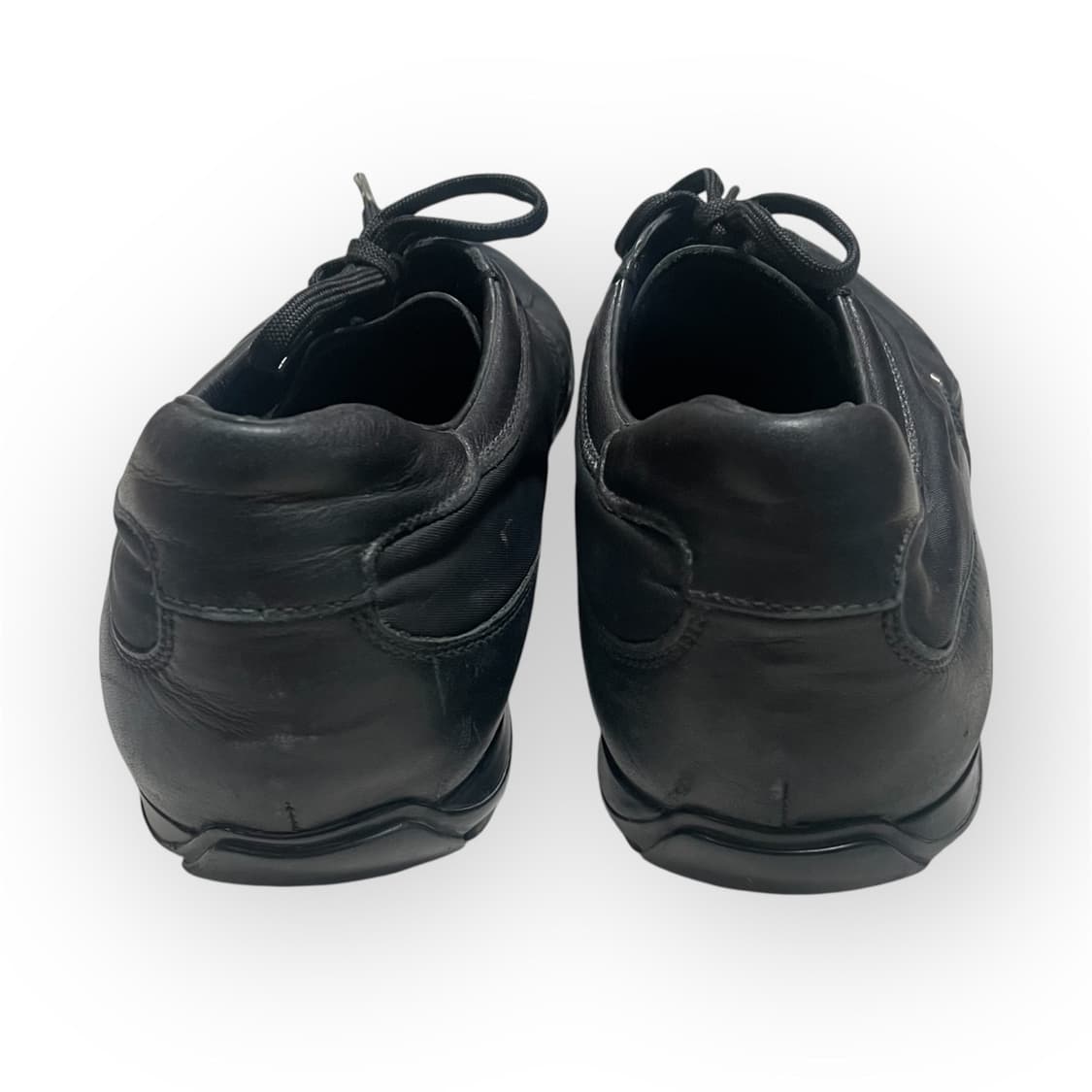 270) 프라다 스포츠 메탈 로고 레더 스니커즈 상품이미지6