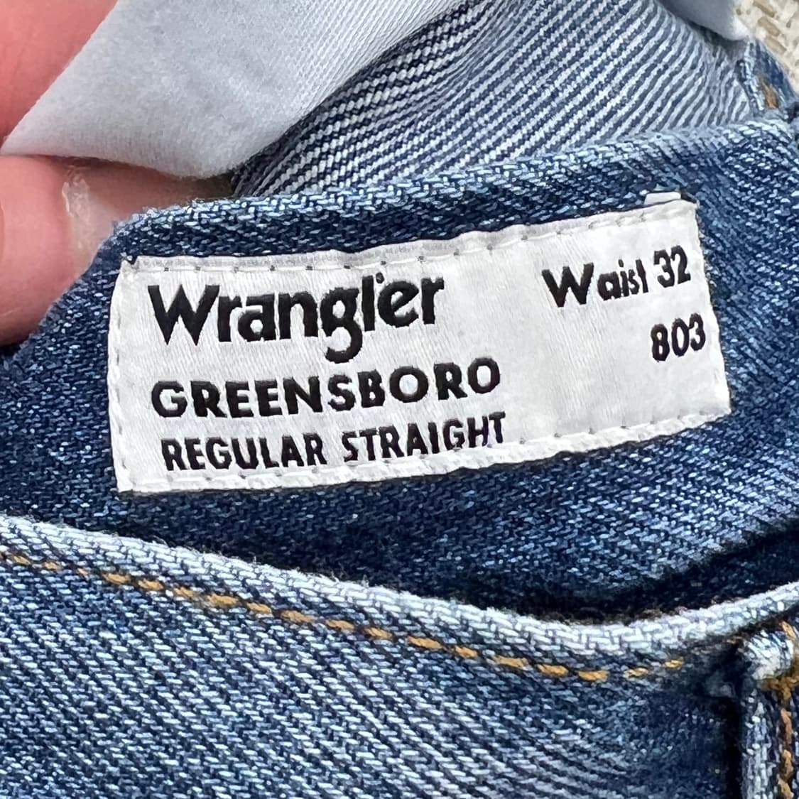 랭글러 워크 데님팬츠 r3547 상품이미지8