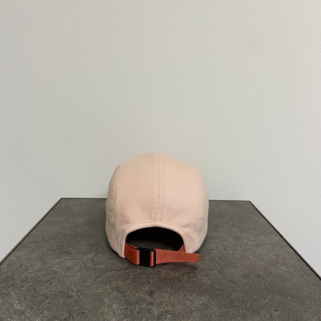 슈프림 박스로고 캠프캡 모자 스웨이드 바이저 투톤 핑크 피치 상품이미지4