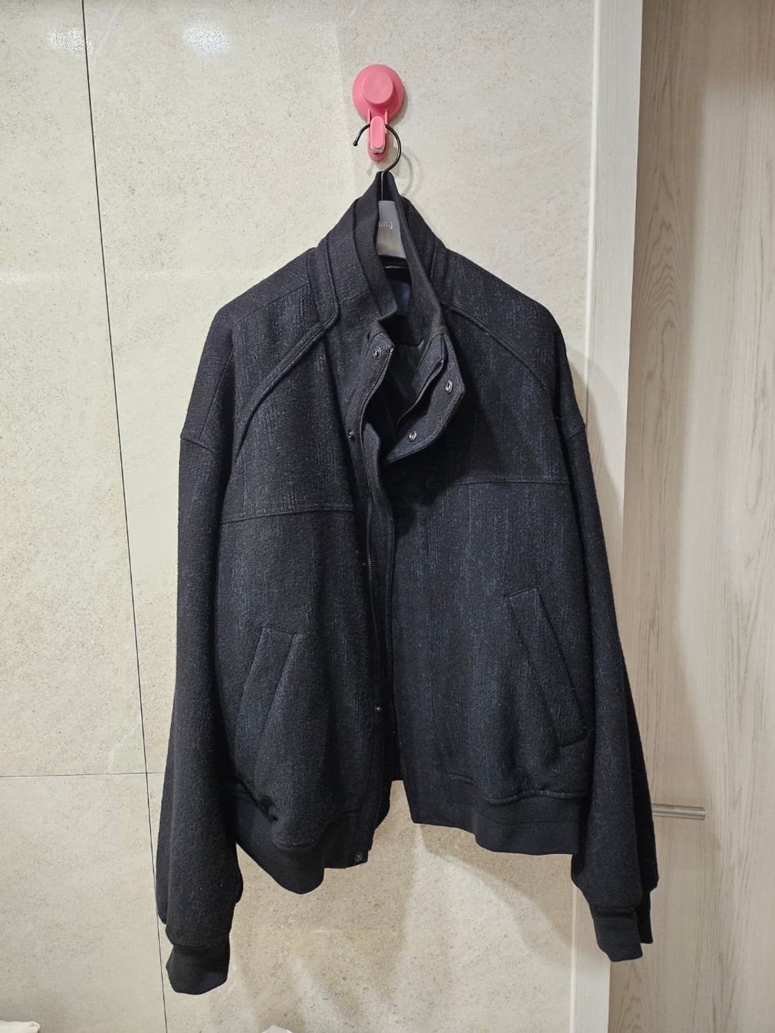 준지 자카드 블루종 상품이미지1