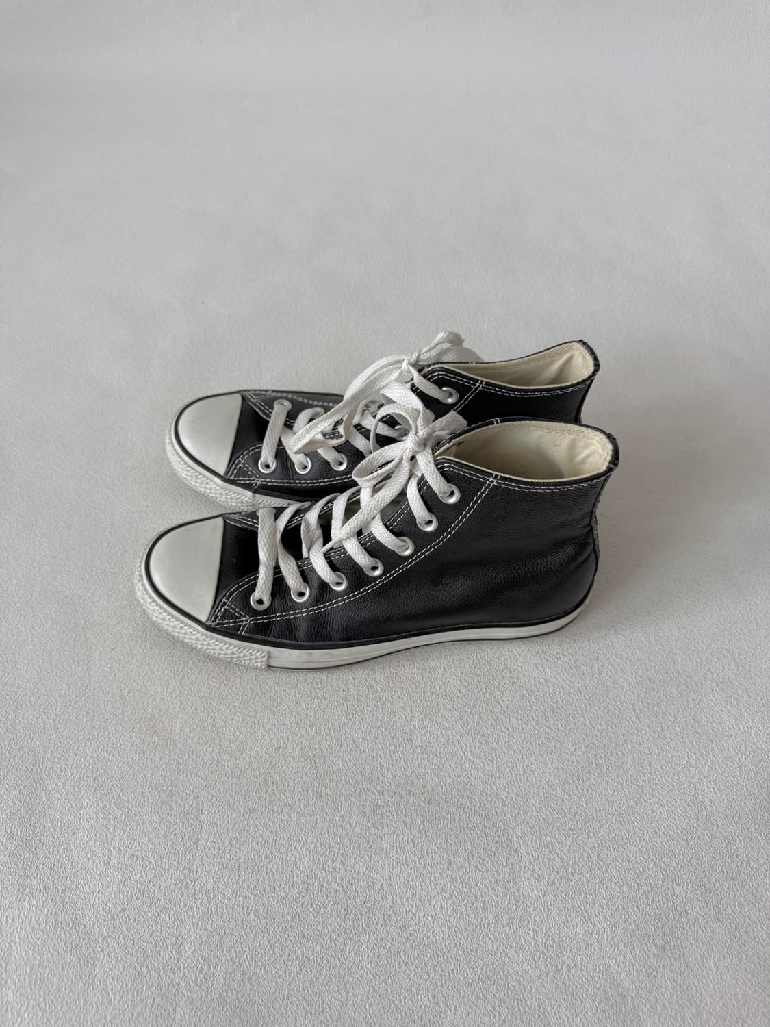 [240]컨버스(Converse) 레더 하이탑 상품이미지4