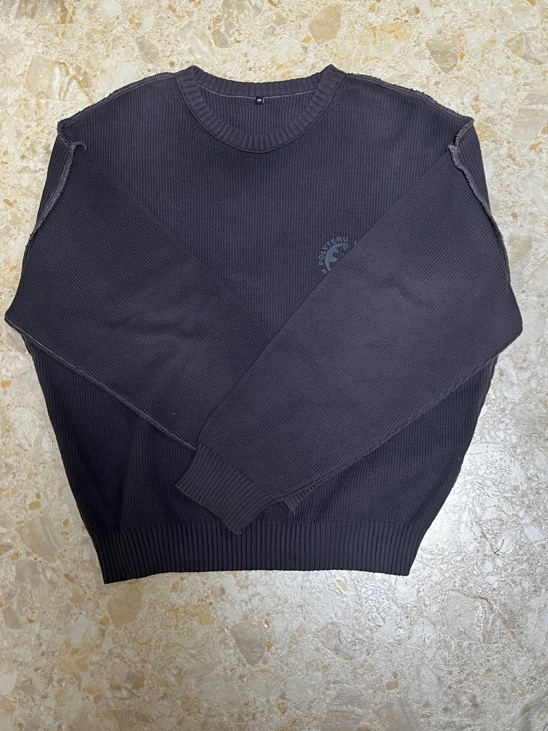 폴리테루 1011 리버스드 니트 2 상품이미지1