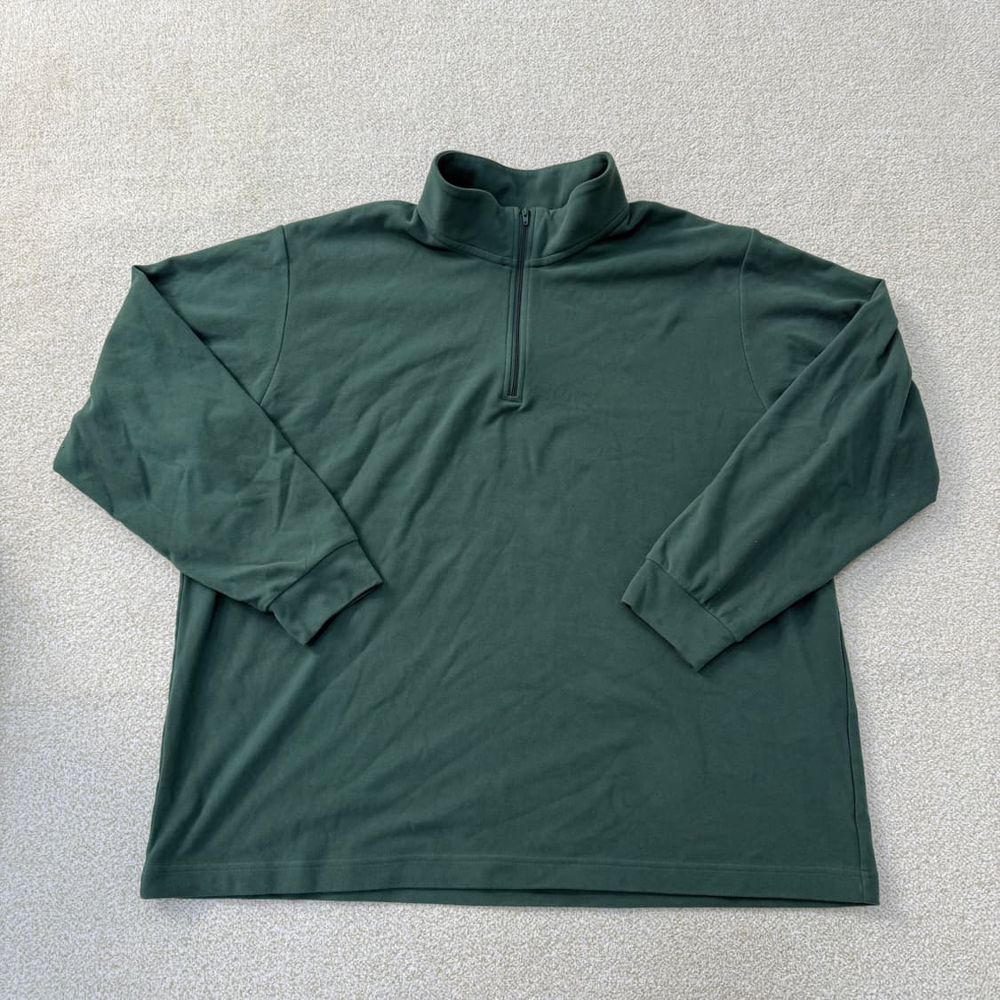 [4XL] 유니클로 오버사이즈 플리스 집업 긴팔티셔츠 0115T1 상품이미지1