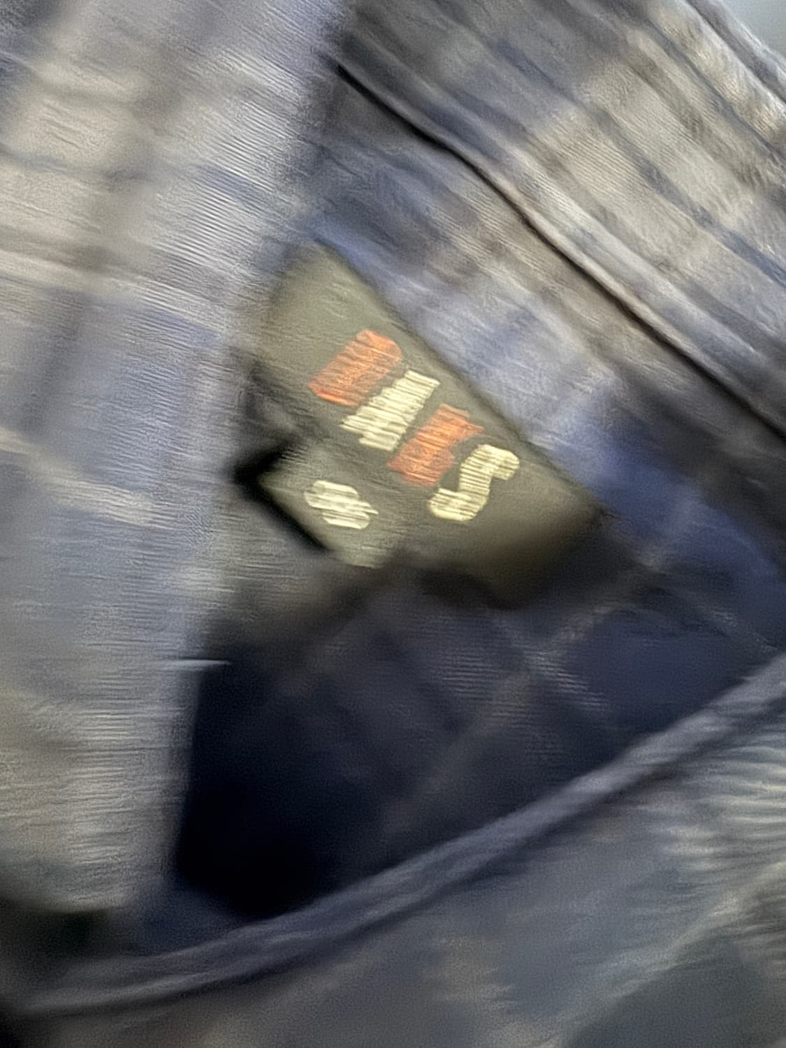 닥스 daks 빈티지 카키 체크 셔츠 M 상품이미지3