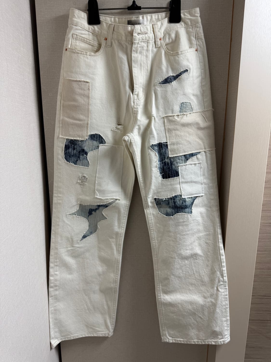 메종미네드 / 패치워크 데님 팬츠 /46 상품이미지1