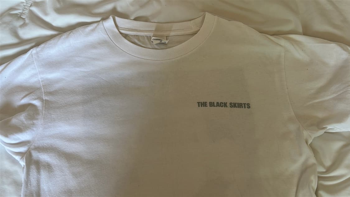 검정치마 thirsty 굿즈 반팔 m사이즈 상품이미지2