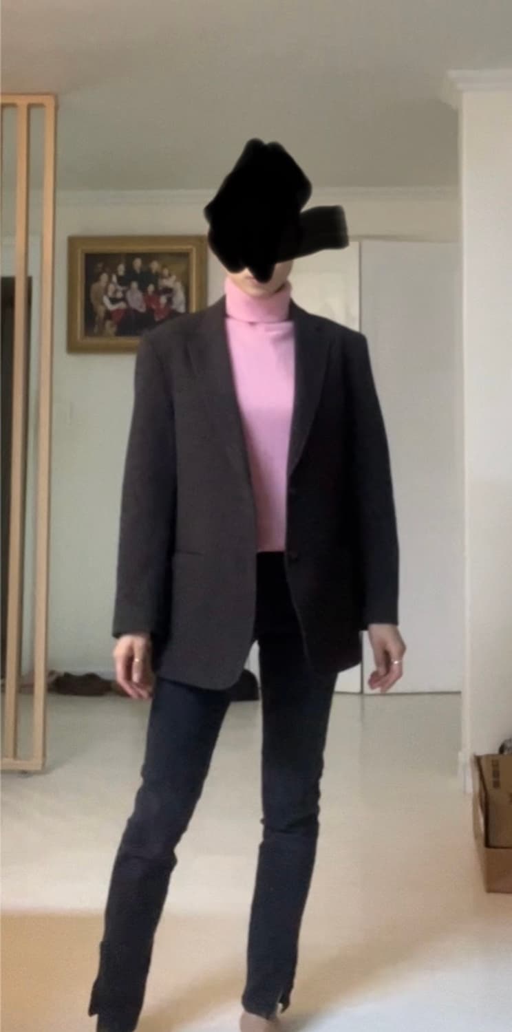 프랑코 페라로 해링본울 블레이저 55 66정품 상품이미지3