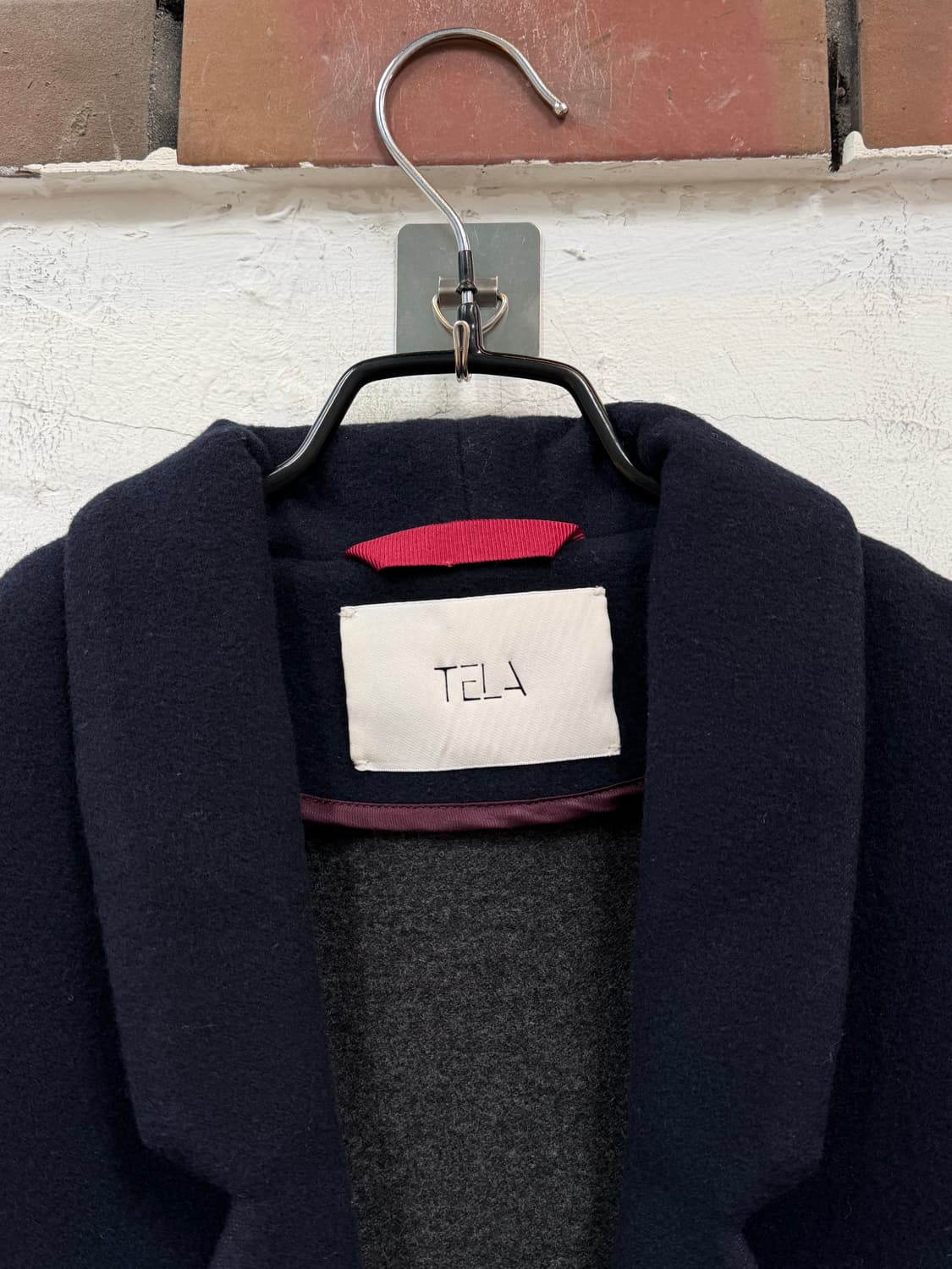 Tela 울 블렌드 블레이저 네이비 40 상품이미지2