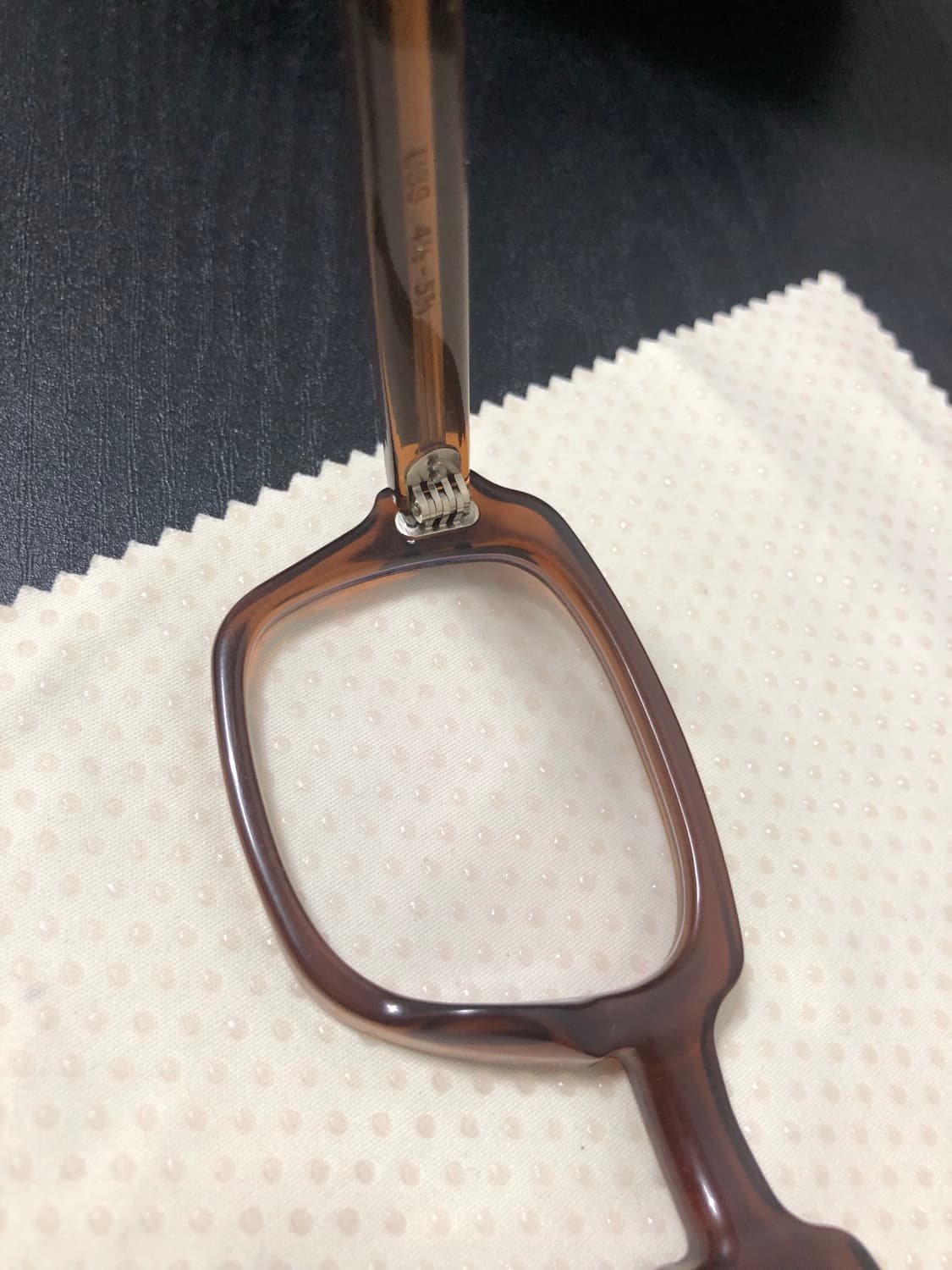 USS BCG 80~90년대 미군 보급 안경 3세대 50-26(폴리싱o) 상품이미지5