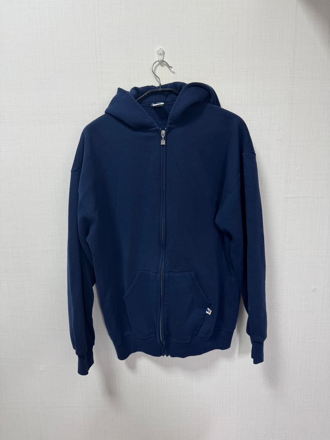 러셀 90s 후드집업 블루 XL made in usa 상품이미지1