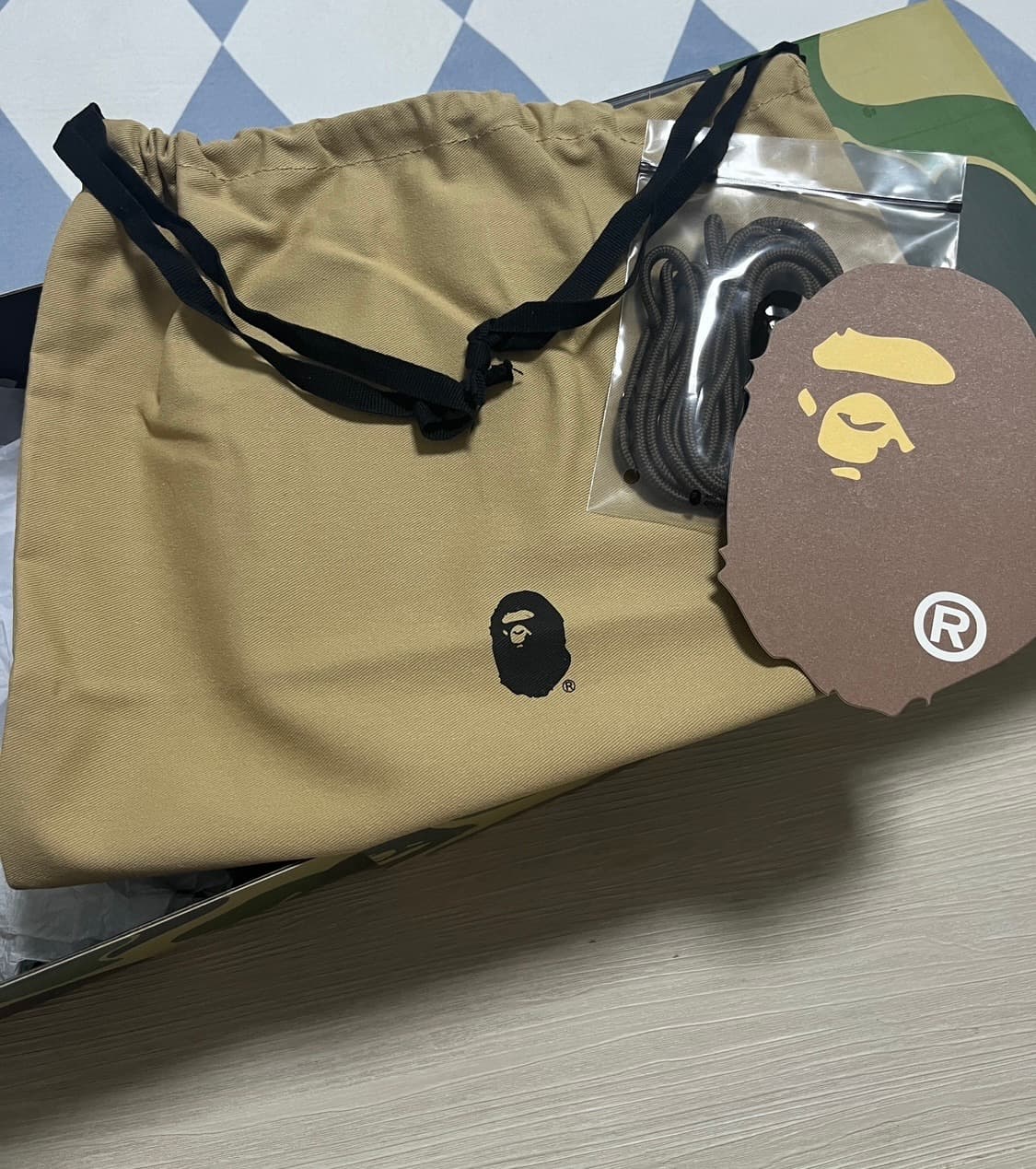 Bape 베이프 운동화 스니커즈 240 새상품 상품이미지5