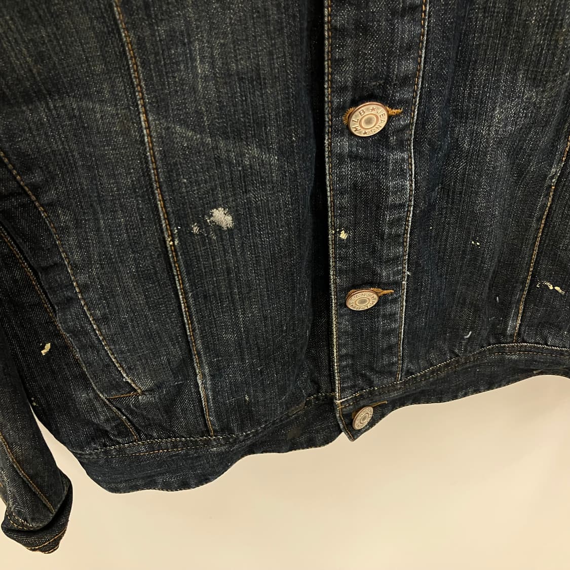 MLB 샌프란시스코 자이언츠 빈티지 데님 자켓 105 상품이미지8