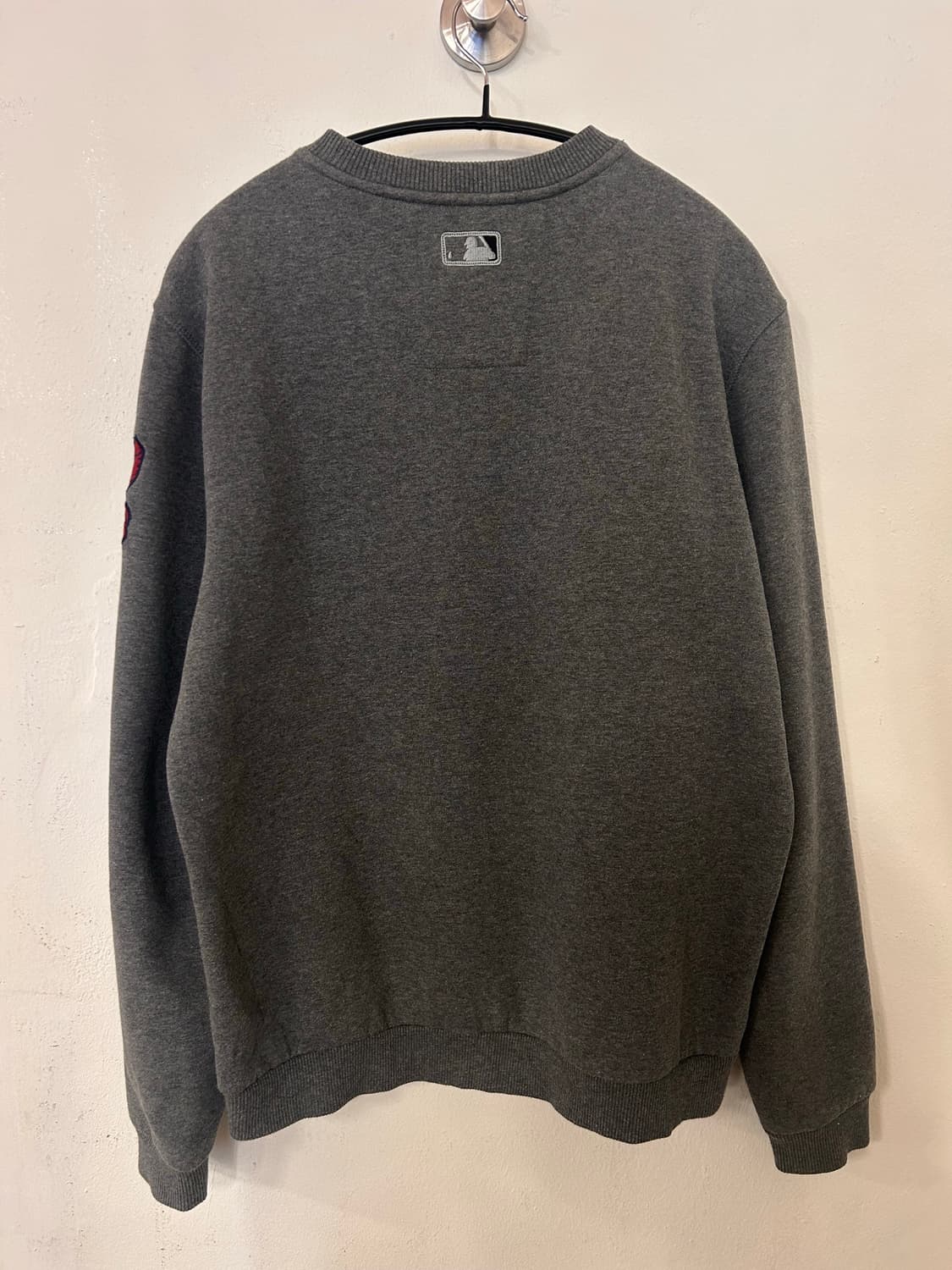 MLB 인디언스 맨투맨 그레이 100 상품이미지5