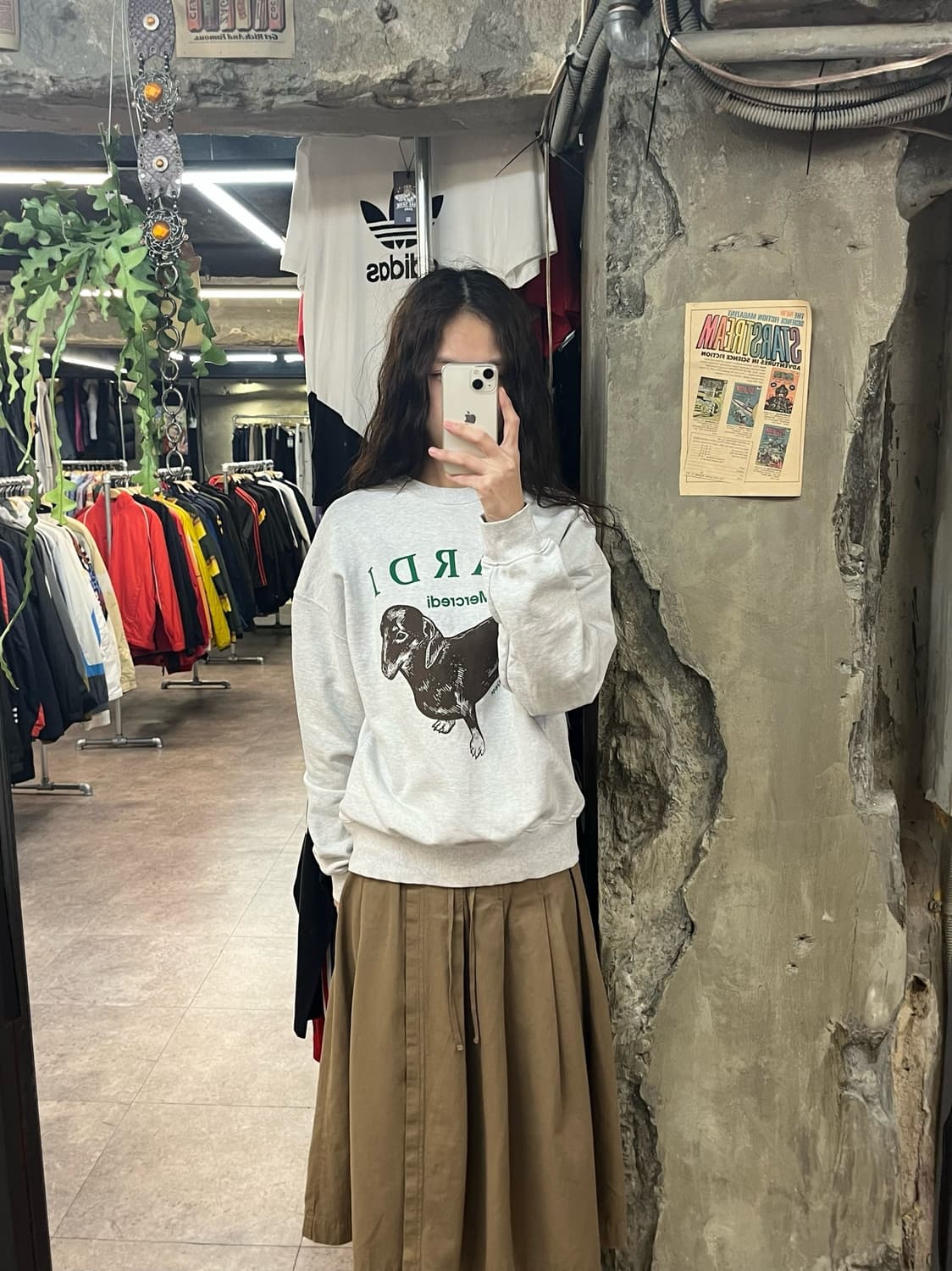 마르디 메르크디 맨투맨 그레이 M #csz1880 상품이미지2