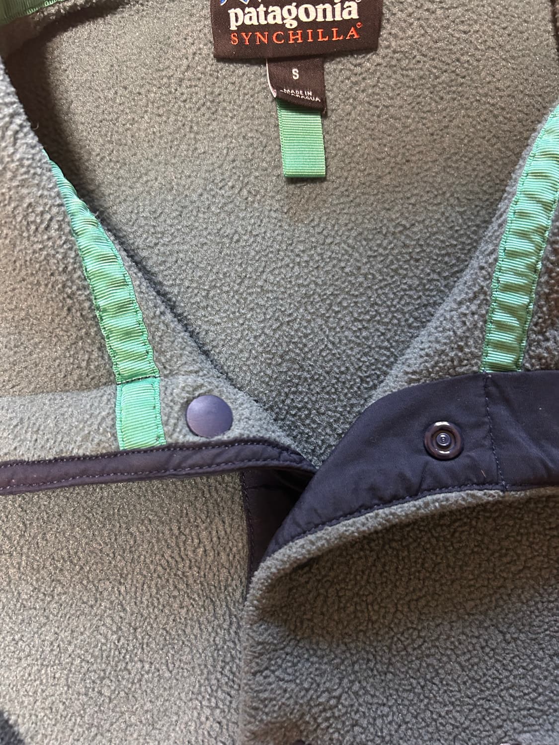 파타고니아 신칠라 다크 그린 상품이미지5