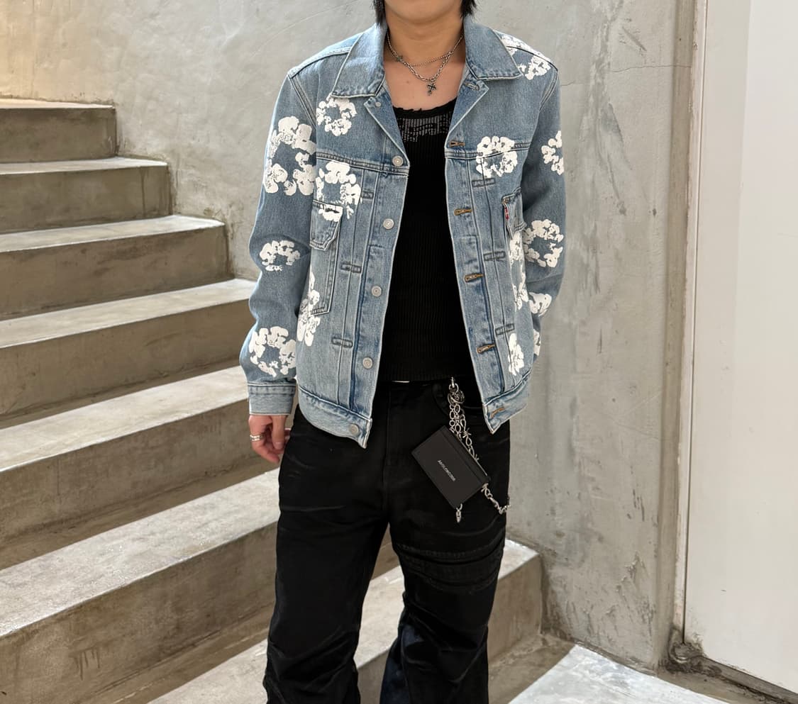 21AW 리바이스 x 데님 티어스 코튼 리스 트러커 데님 자켓 상품이미지2