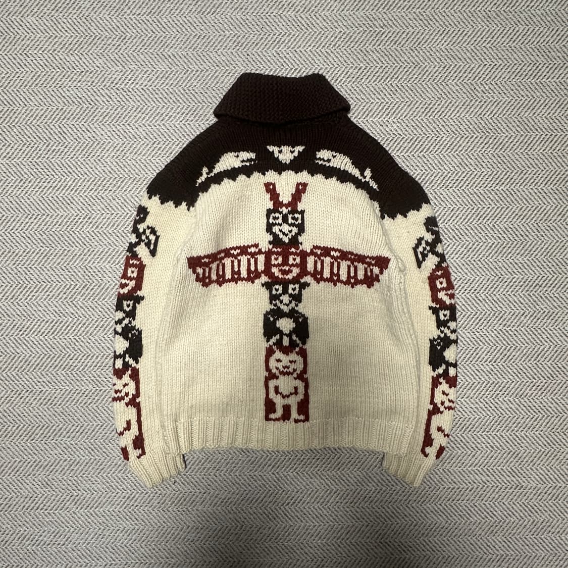 VINTAGE knit zip jacket 상품이미지2