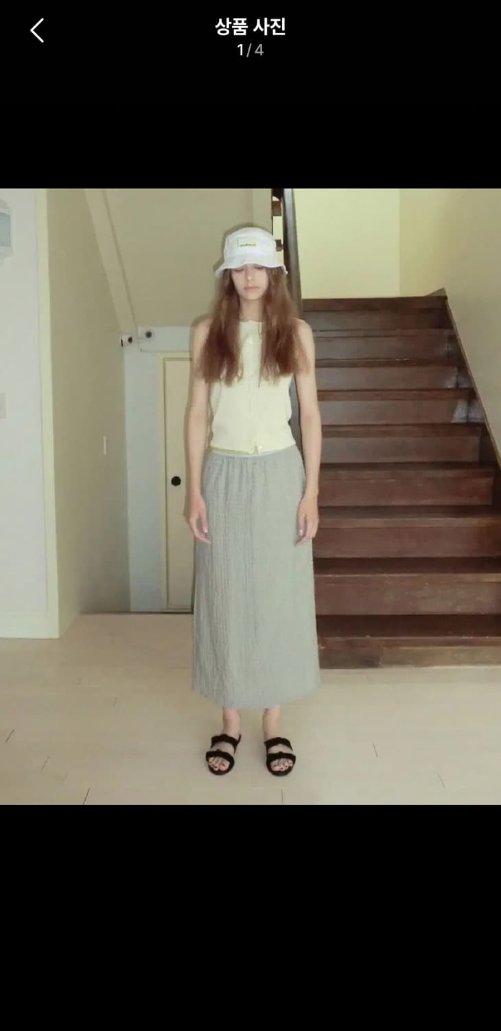 스무드무드 니트 슬리브리스 베스트 조끼 상품이미지1