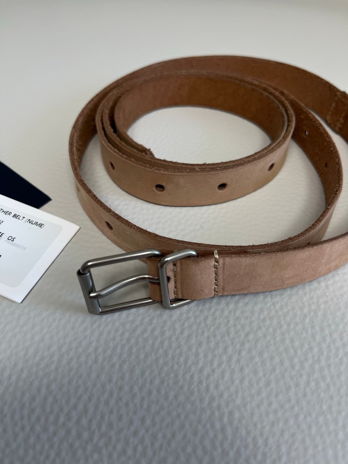 스틸바이핸드 18mm leather belt 상품이미지3