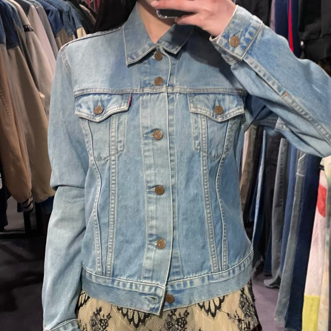 [IM] 리바이스 데님 자켓 연청 상품이미지4