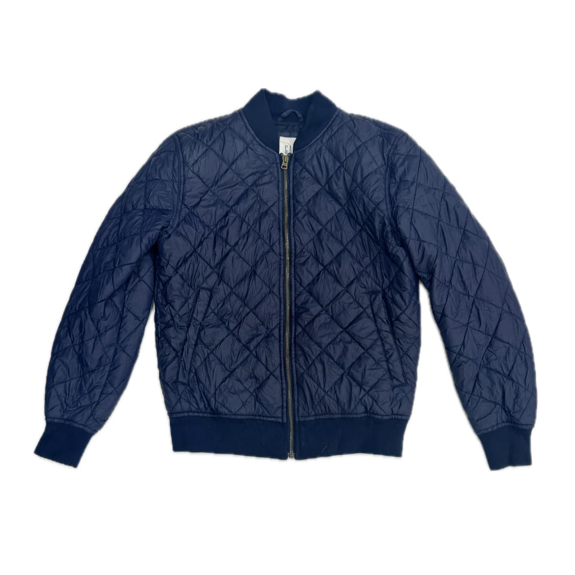 재팬 Gap 누빔 경량 네이비 패딩 봄버 자켓 아우터 아메카지 핀터 상품이미지2
