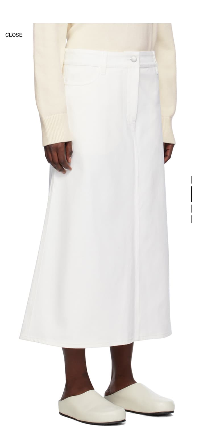 (미착용 새상품)스튜디오 니콜슨 데님 스커트 상품이미지3