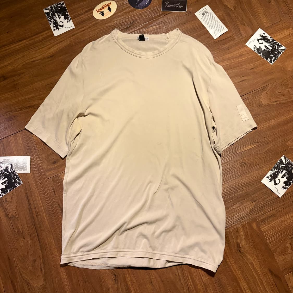 90S STONE ISLAND Structural T-SHIRT 상품이미지1