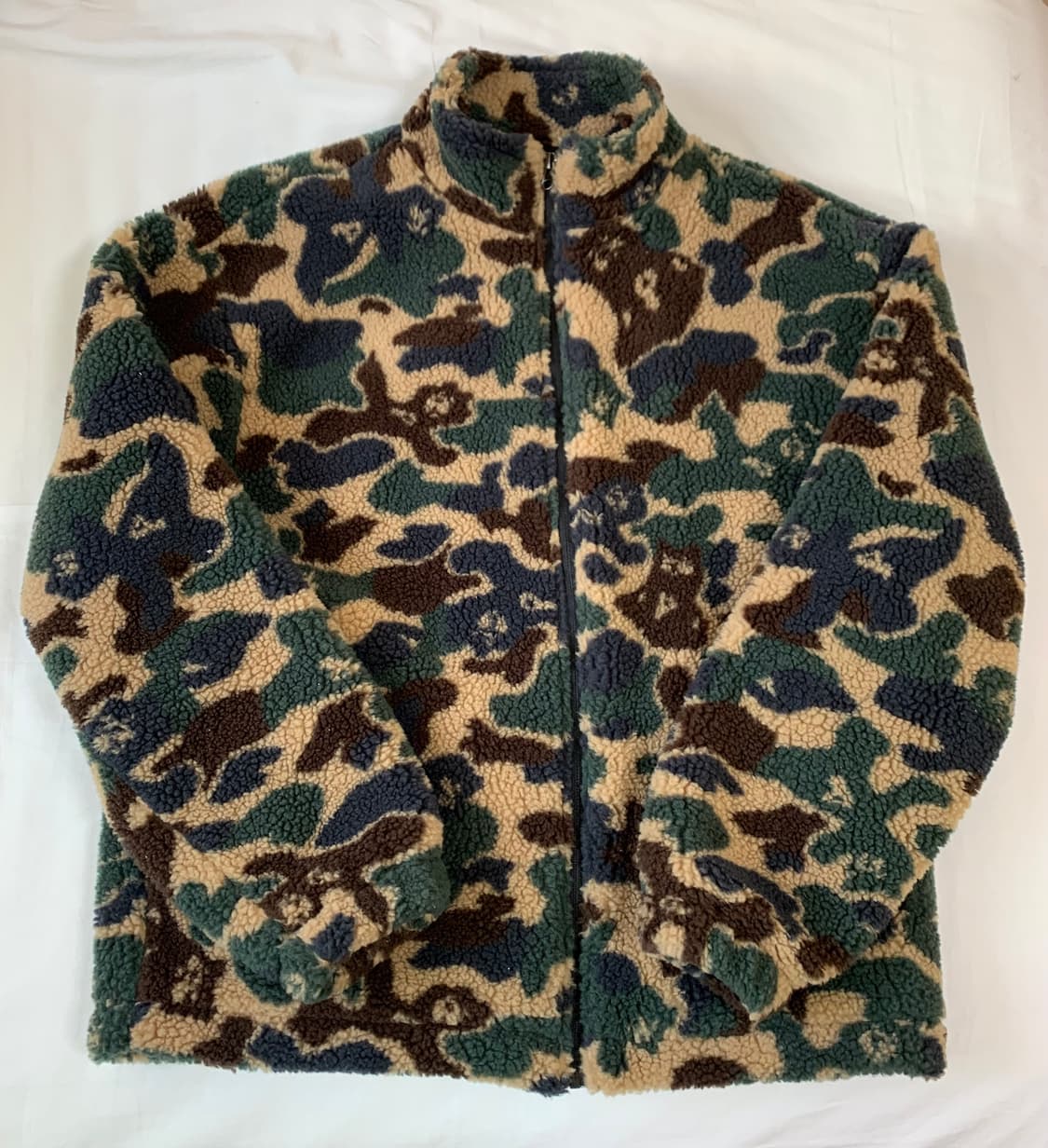 PHYPS 캡틴 베어 카모플라쥬 후리스 자켓 L 상품이미지1