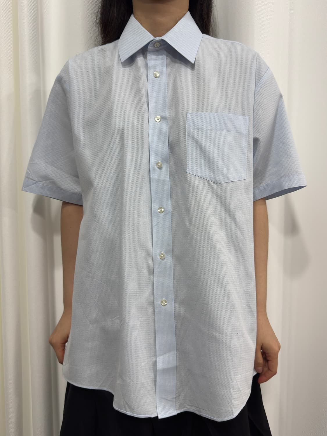courreges blue shirt 상품이미지1