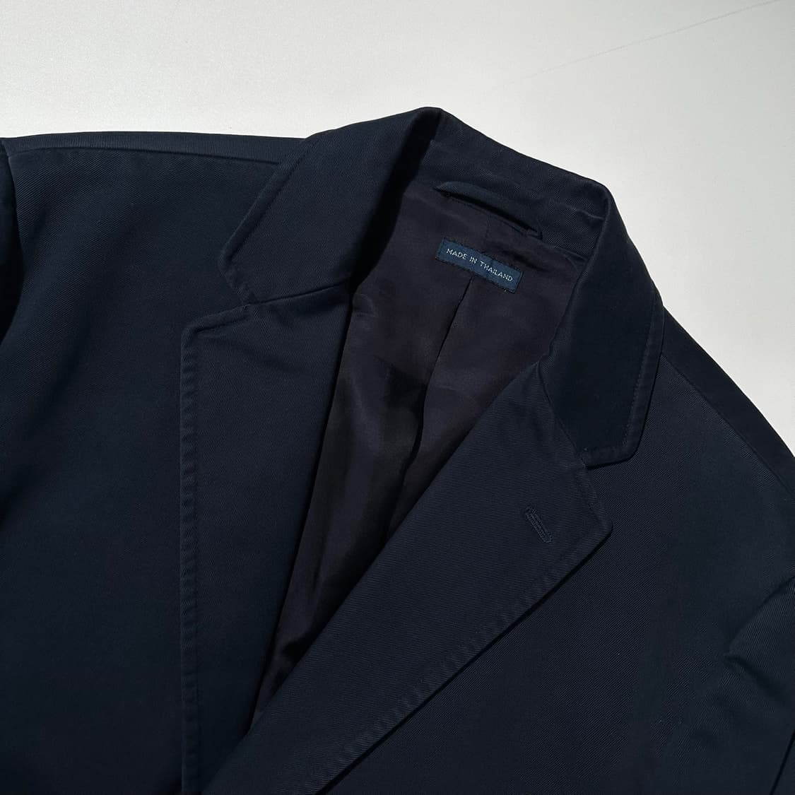 폴로 랄프로렌 코튼 싱글 3B 블레이저 자켓 스포츠코트 네이비 상품이미지4