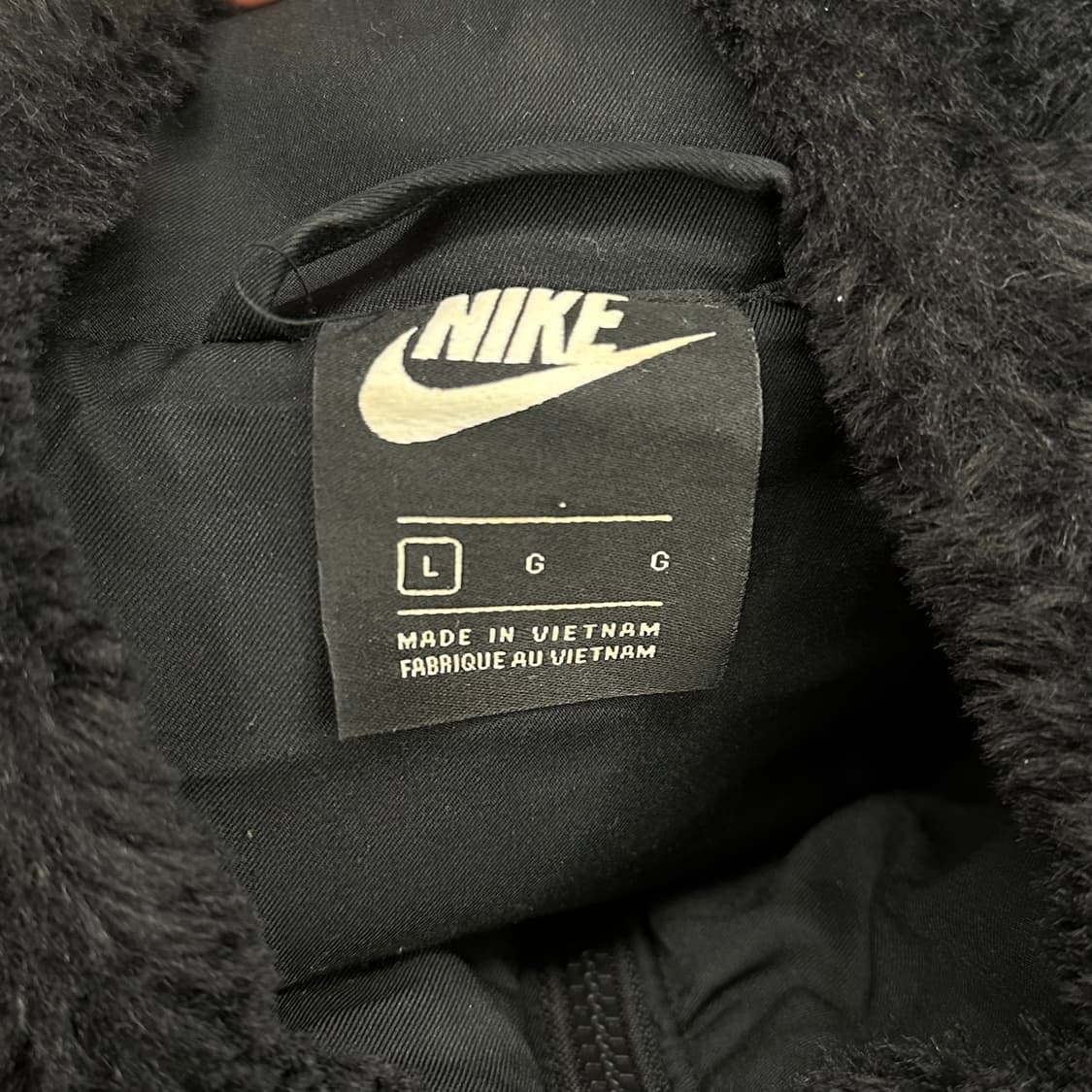L 나이키 빅스우시 퍼 자켓 상품이미지4