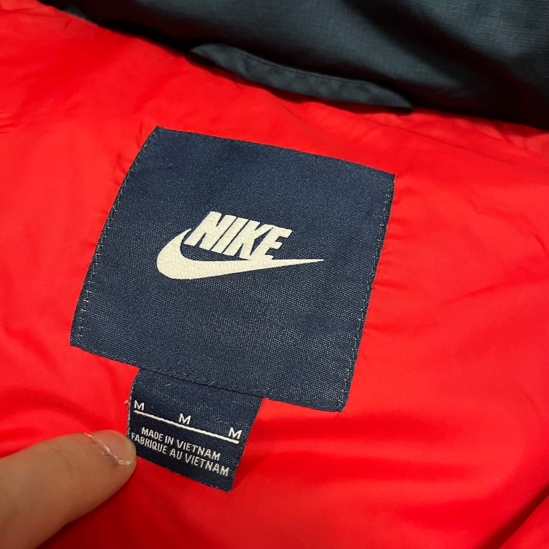 나이키 스펠로고 덕다운 패딩 점퍼 M/95 상품이미지5